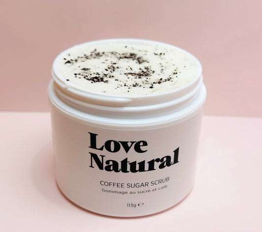 Coffee Vanilla Sugar Scrub (4oz)