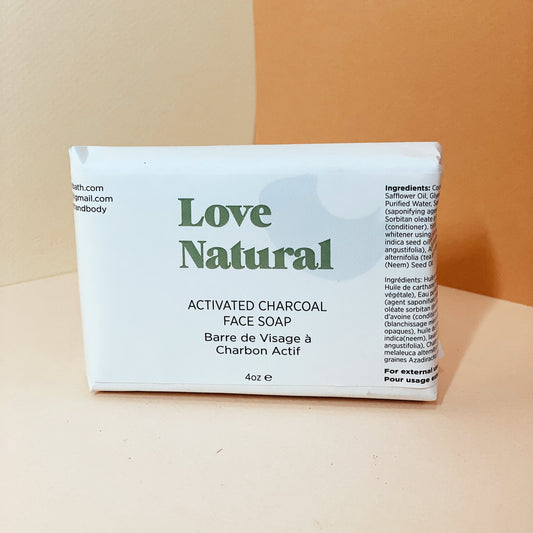 Activated Charcoal Face Soap (4oz)