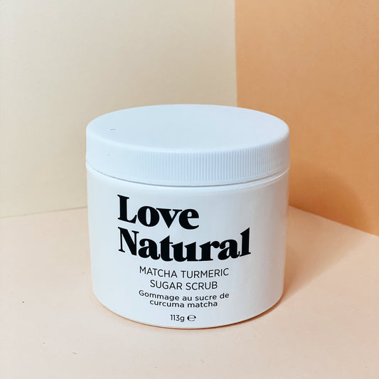 Matcha Turmeric Sugar Scrub (4oz)
