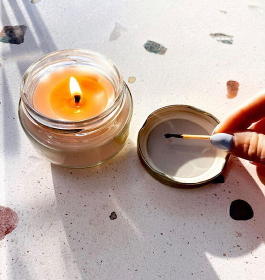 Vanilla Jasmine Soy Candle (8oz)